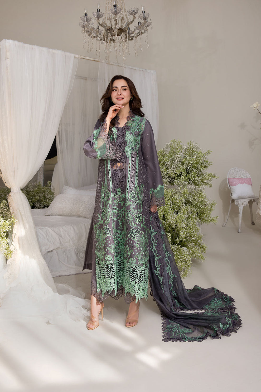 Sobia Nazir Luxury Lawn - 3B Ayla's Atelier